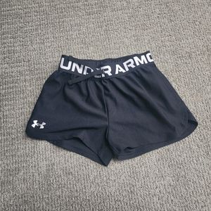 Under Armour Black Girls Shorts Size Small
